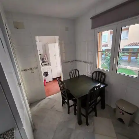 Cuina de Casa adosada de lloguer en Islantilla amb Terrassa