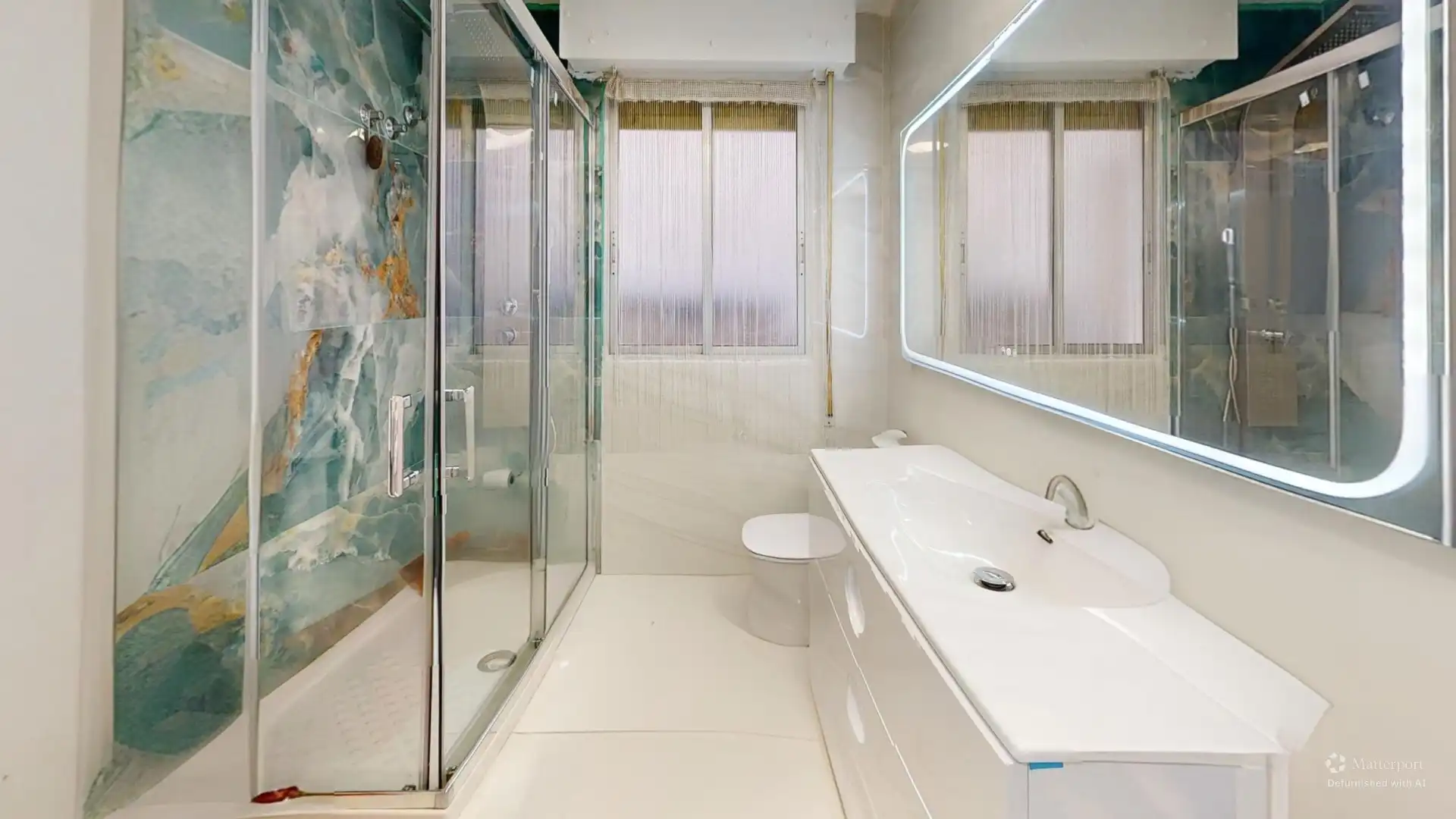 Bathroom of Flat for sale in Alicante / Alacant  with Air Conditioner, Private garden and Terrace