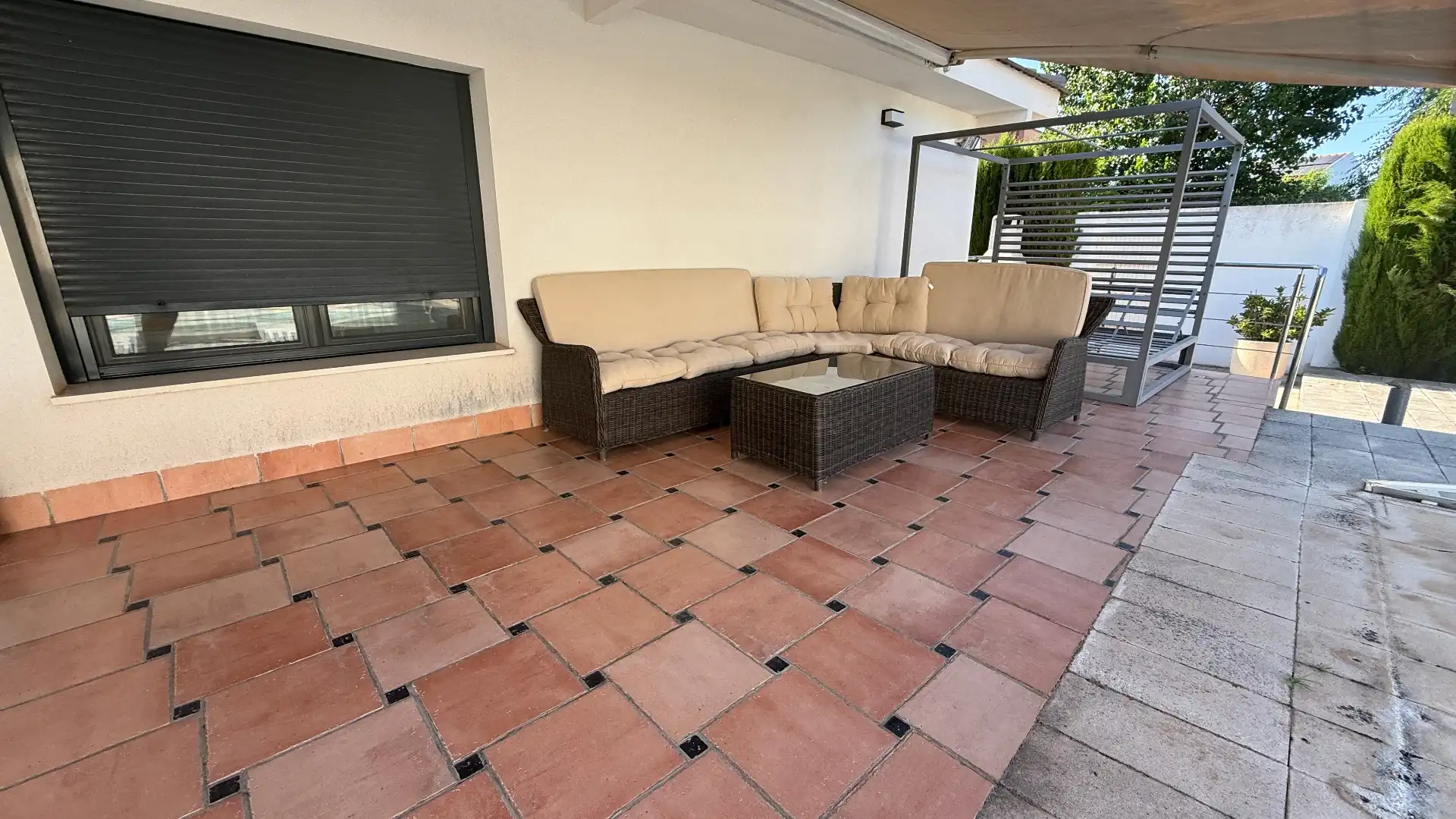 Terrasse von Haus oder Chalet zum Verkauf in Albacete mit Klimaanlage, Heizung und Privatgarten