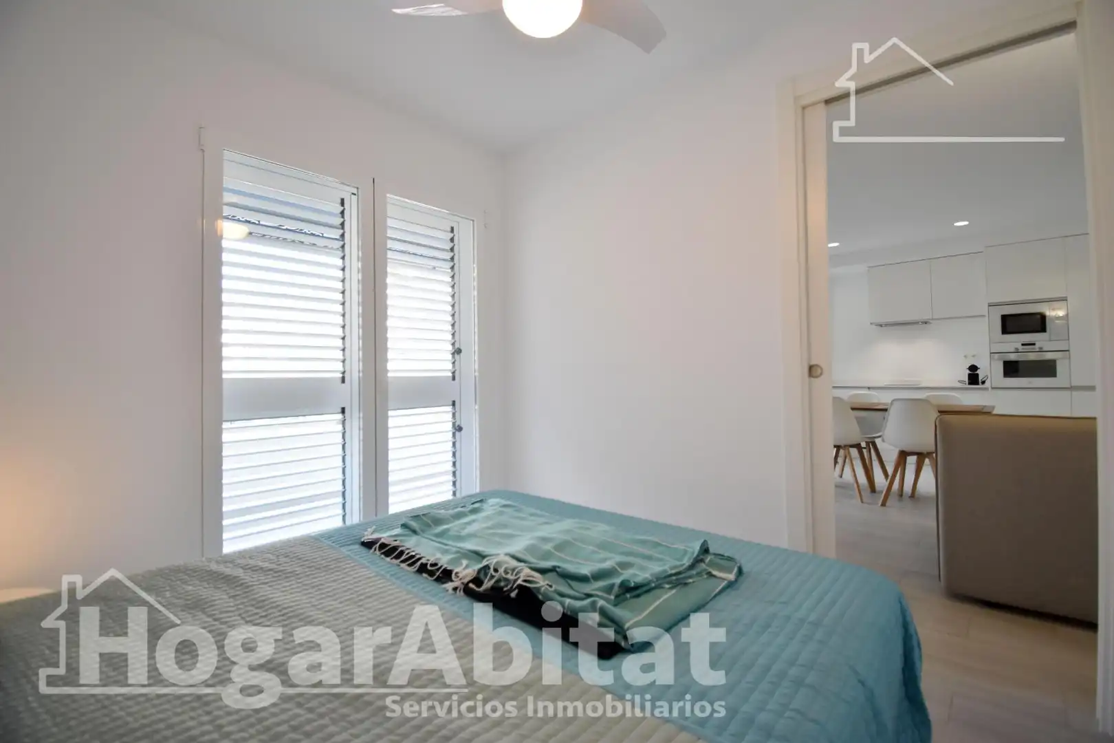 Bedroom of Flat for sale in Cullera  with Private garden, Terrace and Furnished