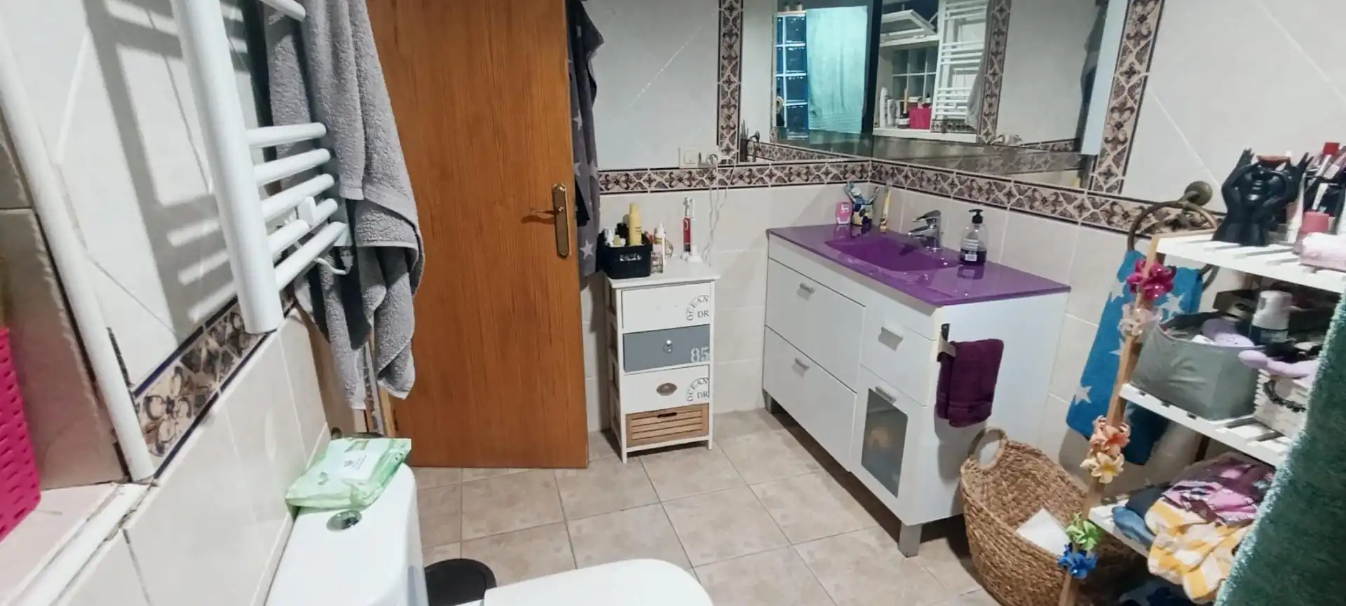 Baño de Casa o chalet en venta en Algueña con Jardín privado, Terraza y Trastero