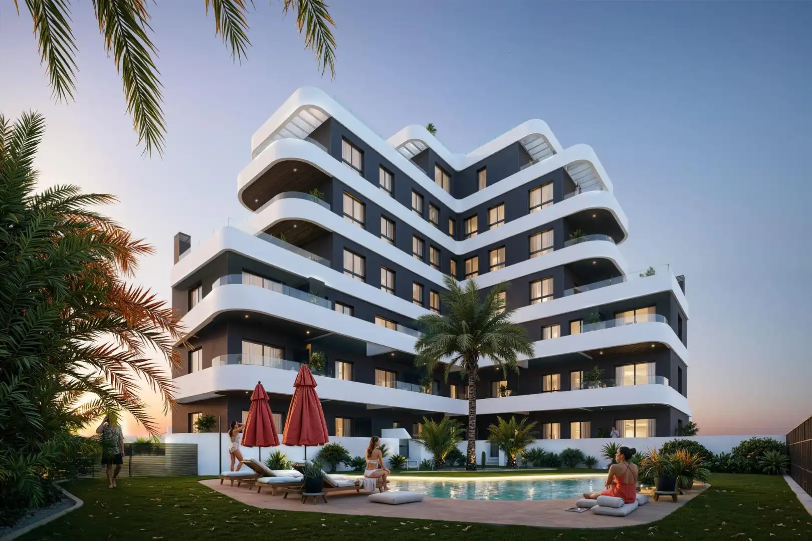 Penthouse mit Pool zum Verkauf in Puerto Deportivo, imagen 4