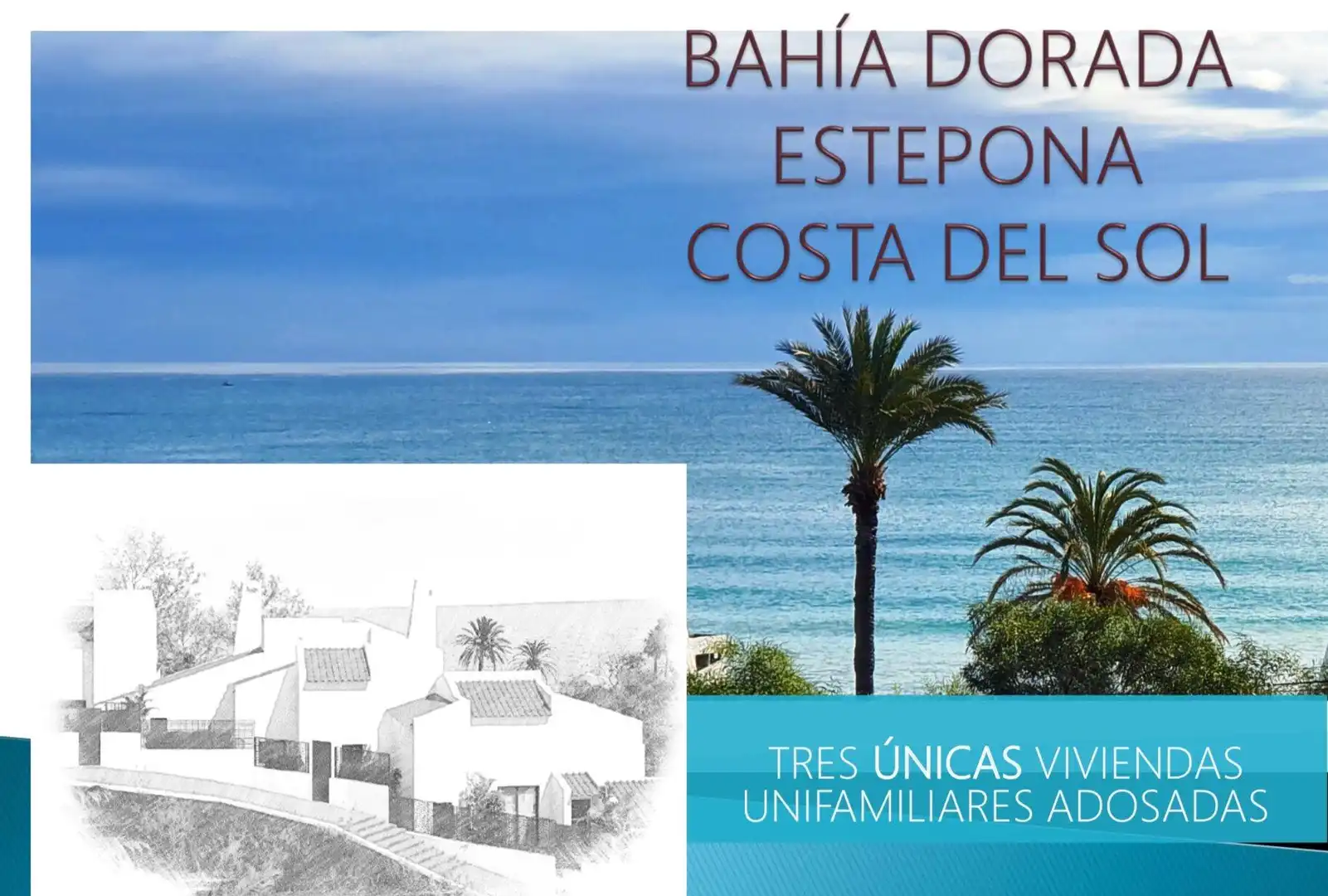 Exterior view of Detached homes for sale in Estepona  with Air Conditioner, Heating and Terrace