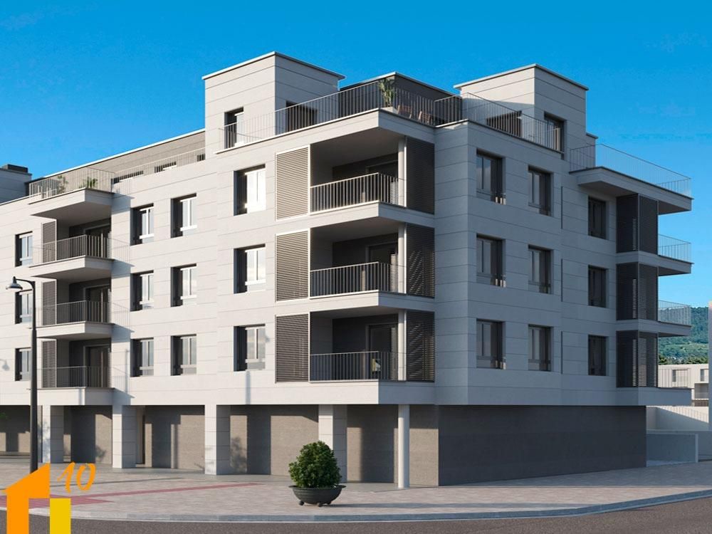 Exterior view of Flat for sale in Burgos Capital  with Heating, Terrace and Storage room