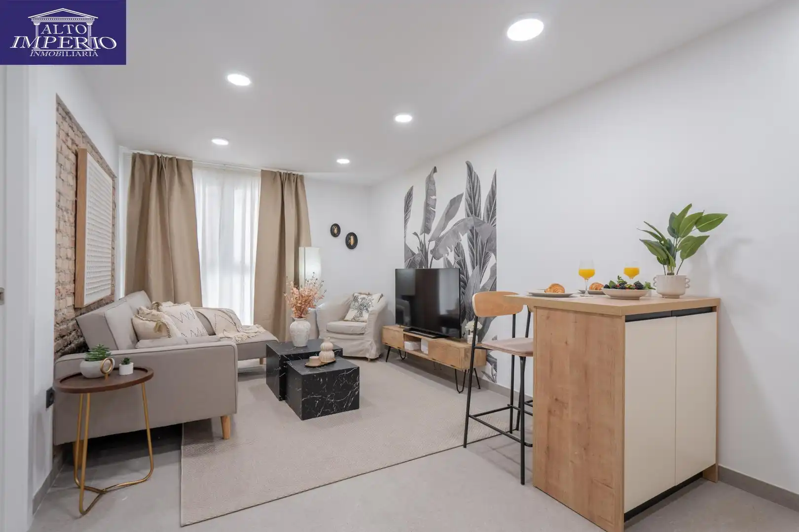Wohnzimmer von Wohnung zum Verkauf in Granada mit Klimaanlage, Parkett und Möbliert