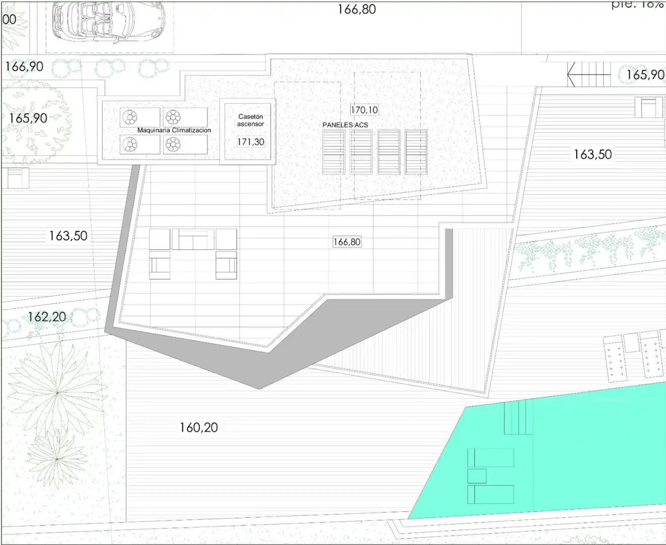 Villa con terrazza in vendita a La Fustera, imagen 9