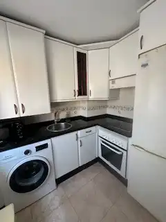 Küche von Maisonette zur Miete in León Capital  mit Heizung, Parkett und Terrasse