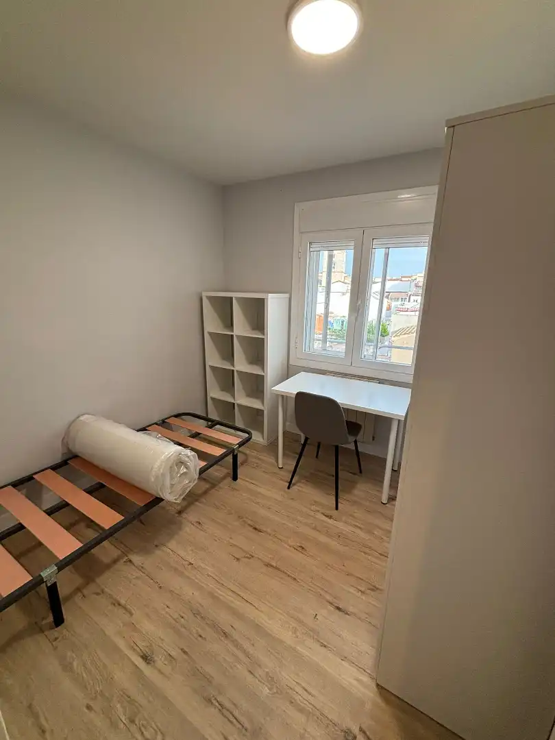 Bedroom of Flat for rent in Ciudad Real  with Heating, Terrace and Furnished