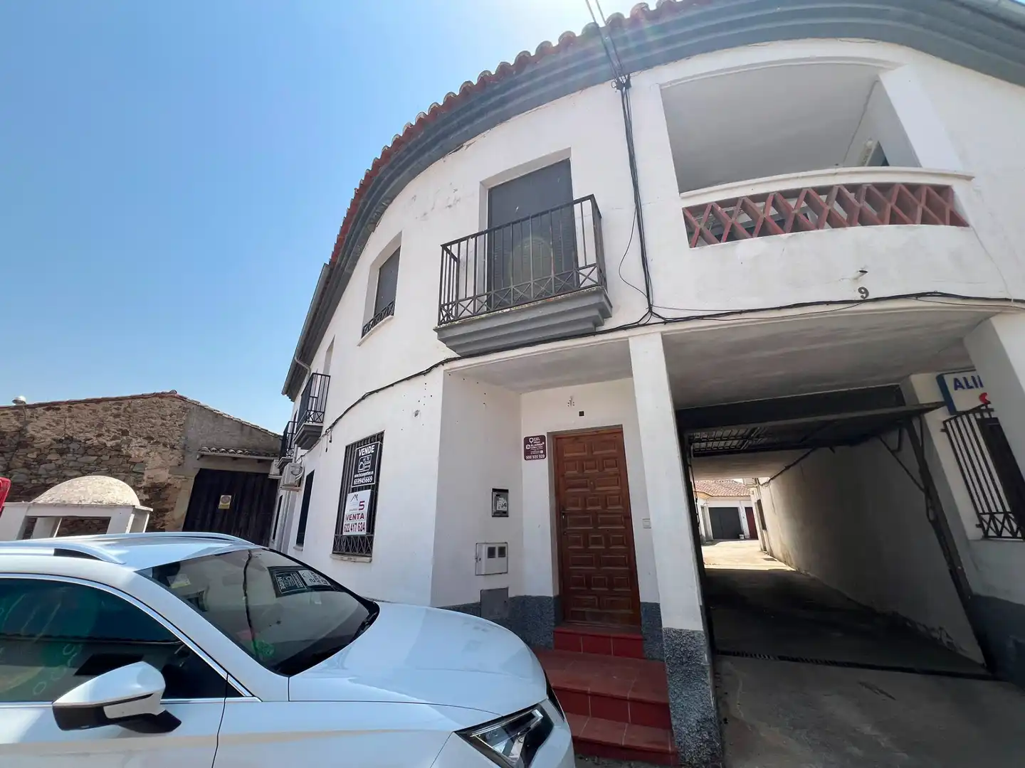 Vista exterior de Pis en venda en Salvatierra de Santiago, Cáceres