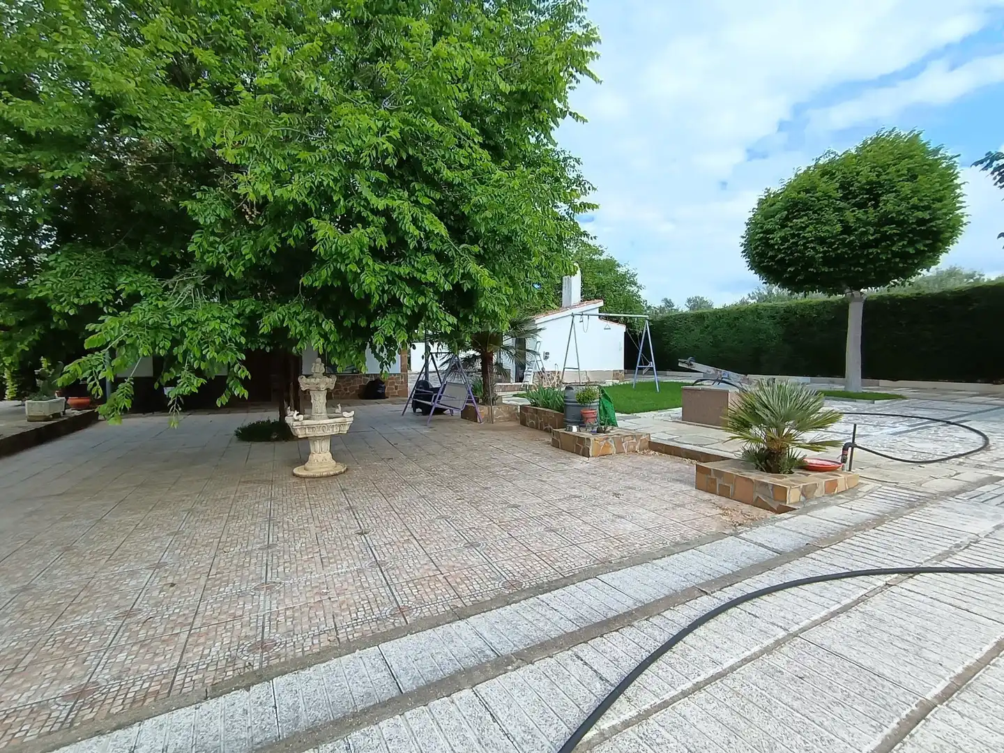 Terraza de Casa o chalet en venta en Brazatortas con Aire acondicionado, Calefacción y Jardín privado