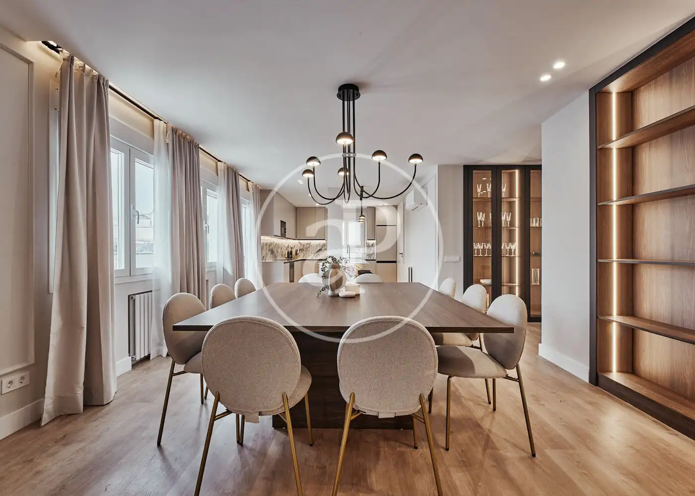 Dining room of Flat for sale in Madrid  with Air Conditioner, Heating and Terrace