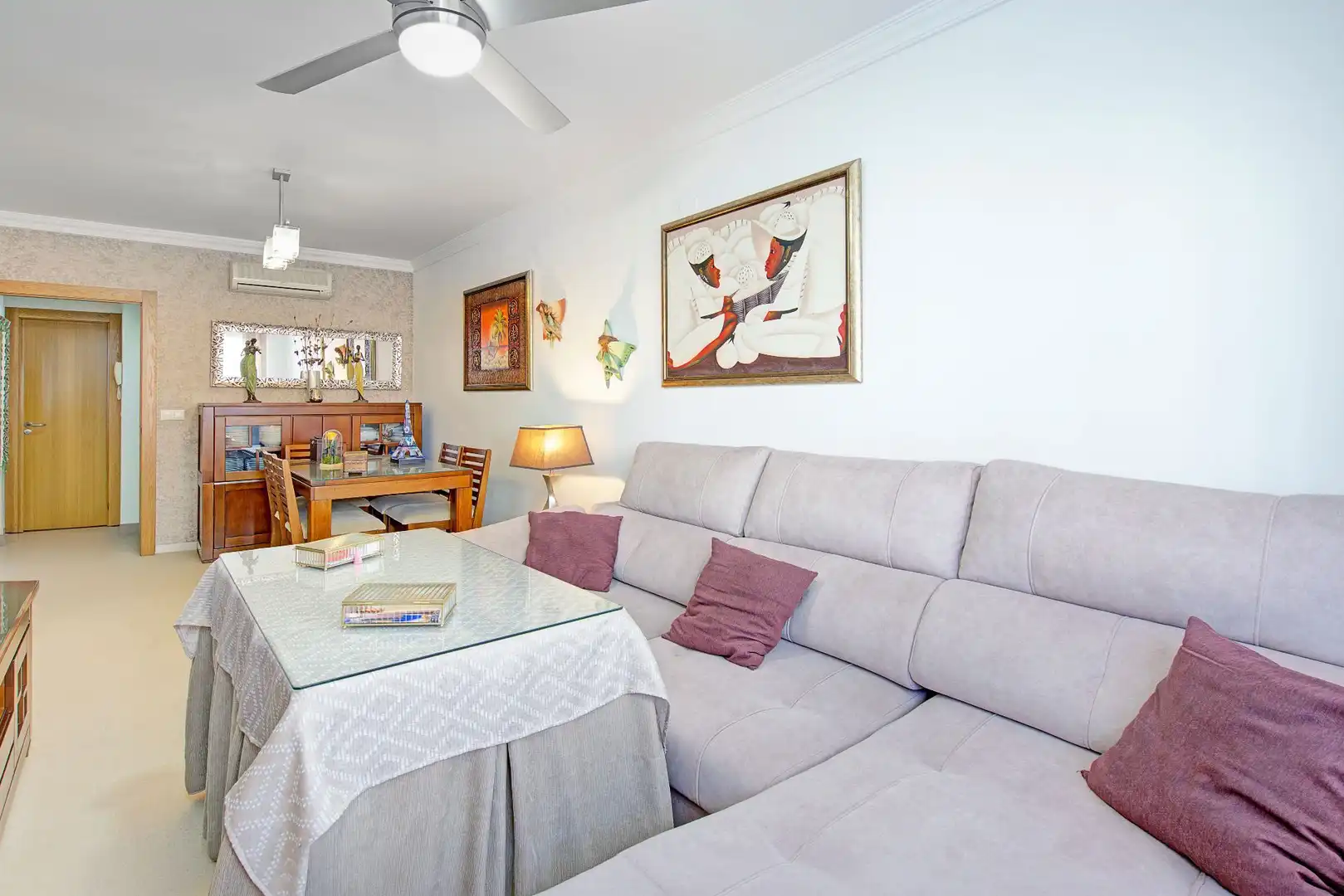 Sala de estar de Piso en venta en Motril con Aire acondicionado, Calefacción y Trastero