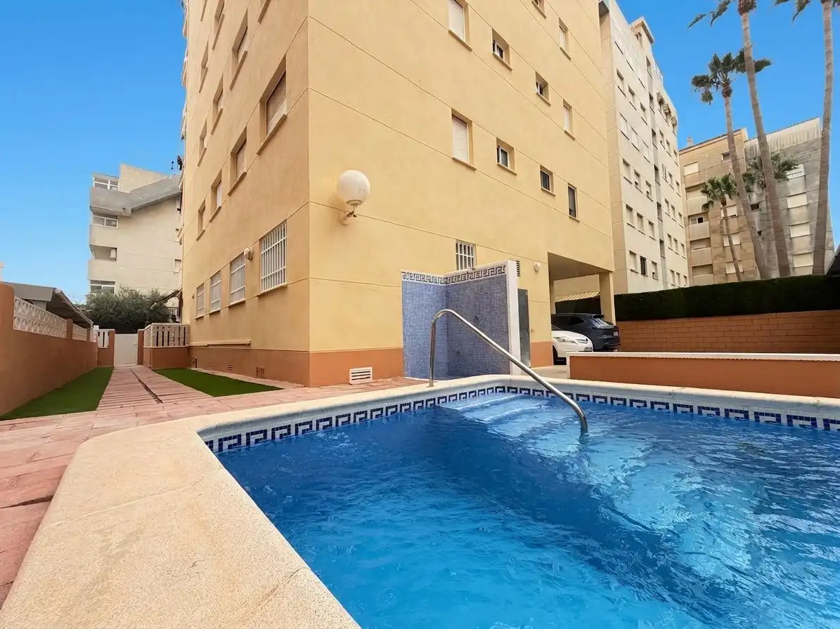 Swimming pool of Flat for sale in Daimús  with Terrace and Swimming Pool