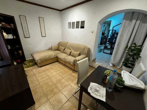 Sala de estar de Casa adosada en venta en Agost con Terraza