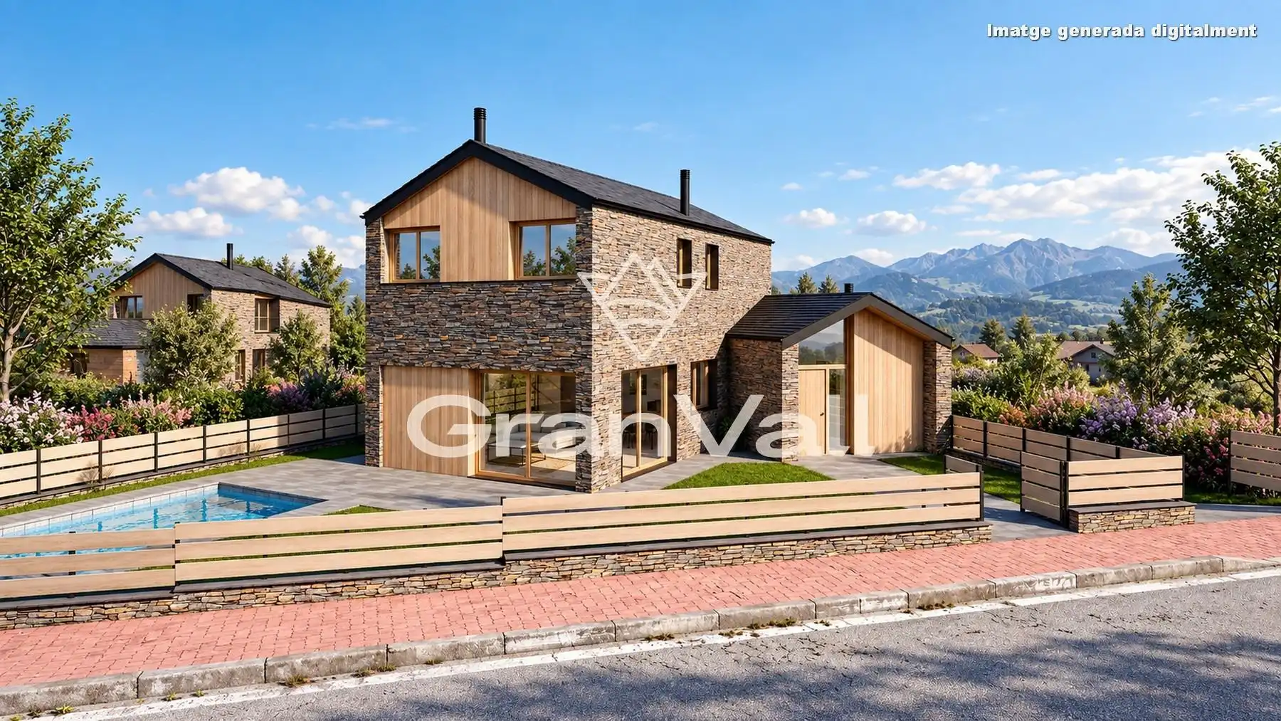 House with pool for sale in Das