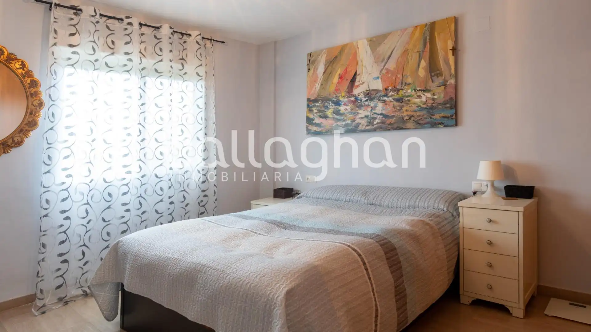 Habitación de Casa adosada en venta en El Real de Gandia con Aire acondicionado, Calefacción y Piscina