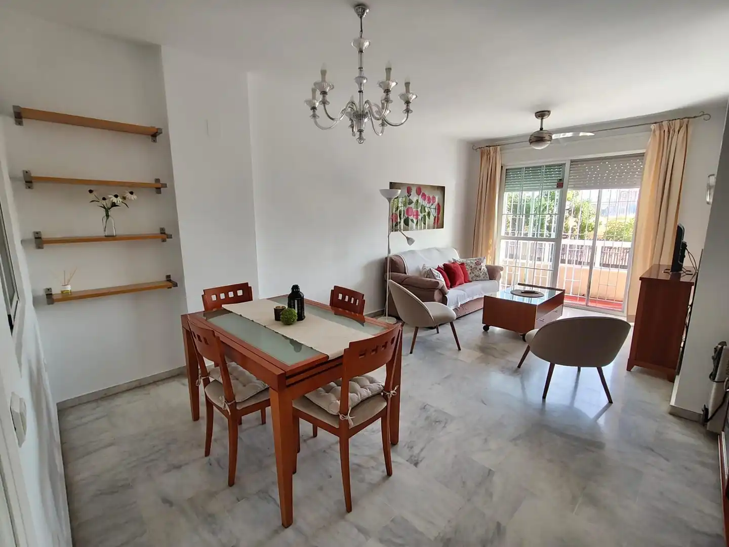 Sala de estar de Piso de alquiler en Sevilla