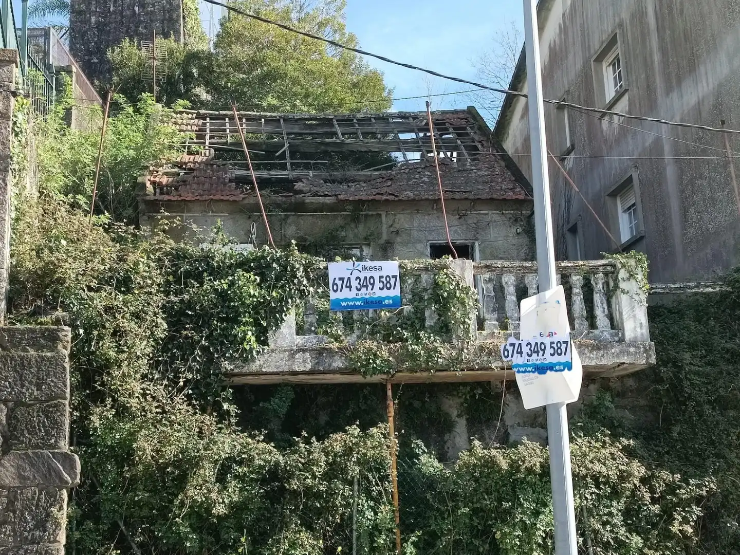 Vista exterior de Residencial en venta en Poio