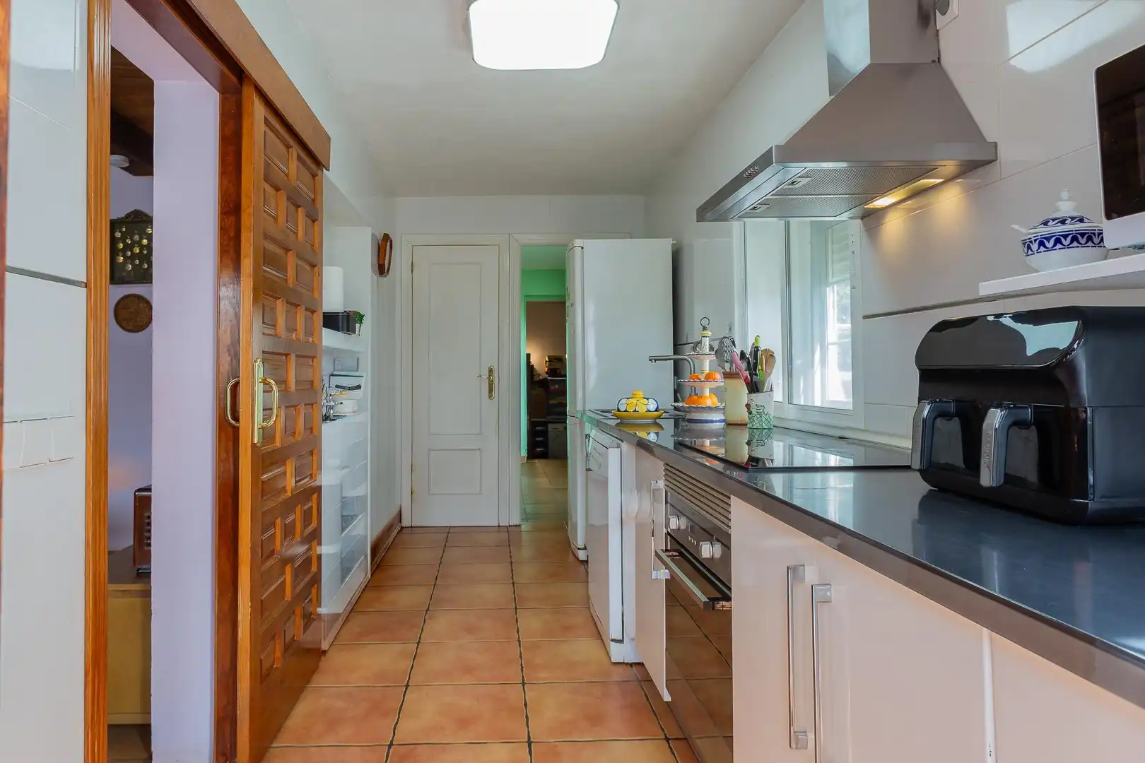 Cocina de Casa o chalet en venta en Villar del Olmo con Calefacción, Jardín privado y Terraza