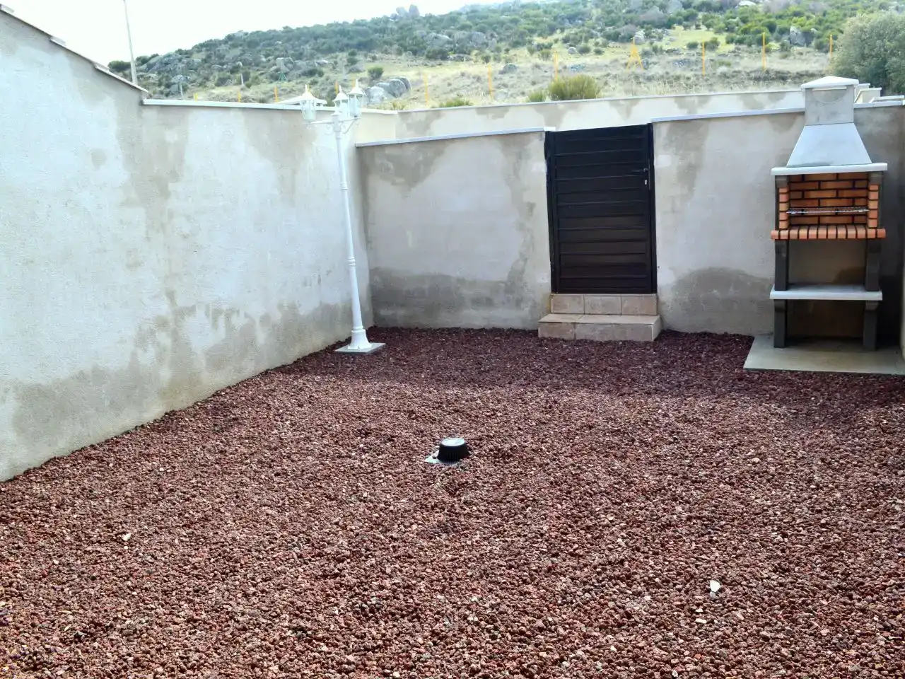 Terraza de Piso de alquiler en Marlín con Jardín privado y Amueblado