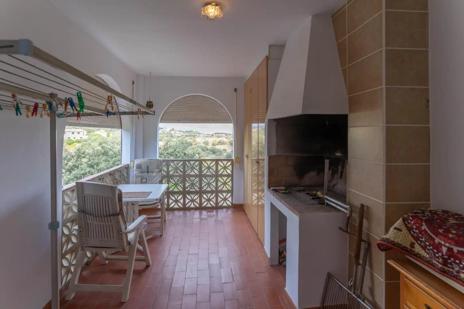Terrasse von Haus oder Chalet zum Verkauf in Alhaurín El Grande mit Klimaanlage, Privatgarten und Terrasse
