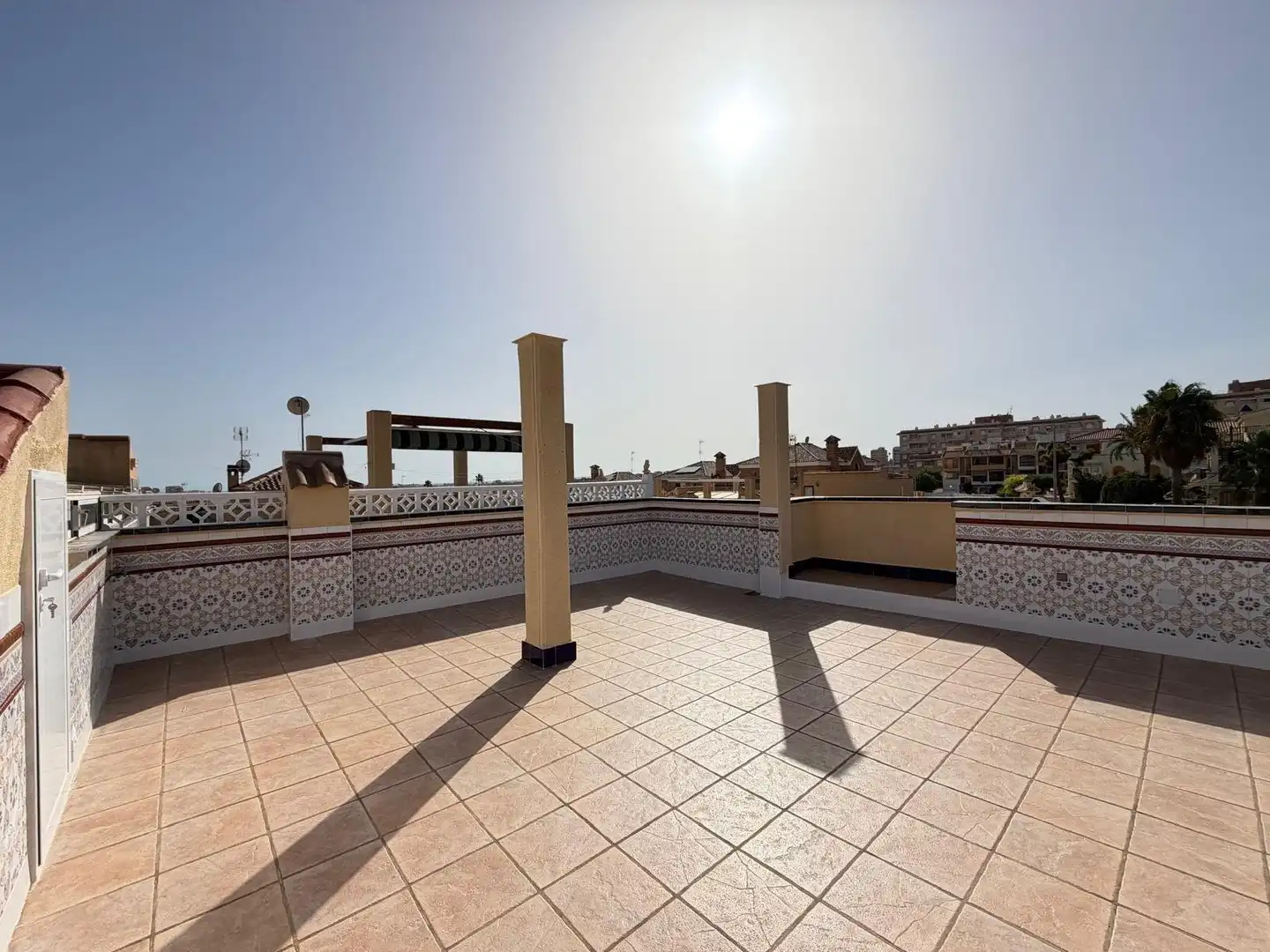 Terraza de Finca rústica en venta en Torrevieja con Calefacción, Jardín privado y Piscina