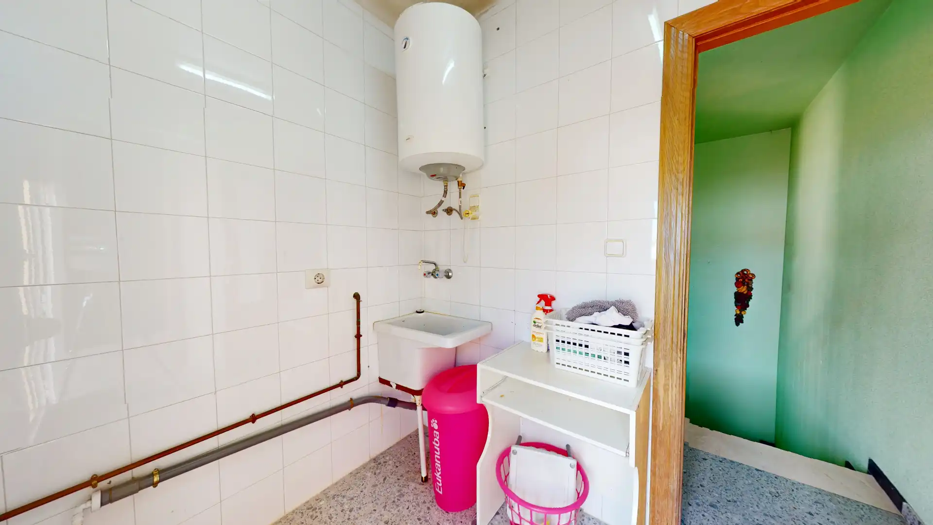 Baño de Casa adosada en venta en Elda con Aire acondicionado, Terraza y Trastero