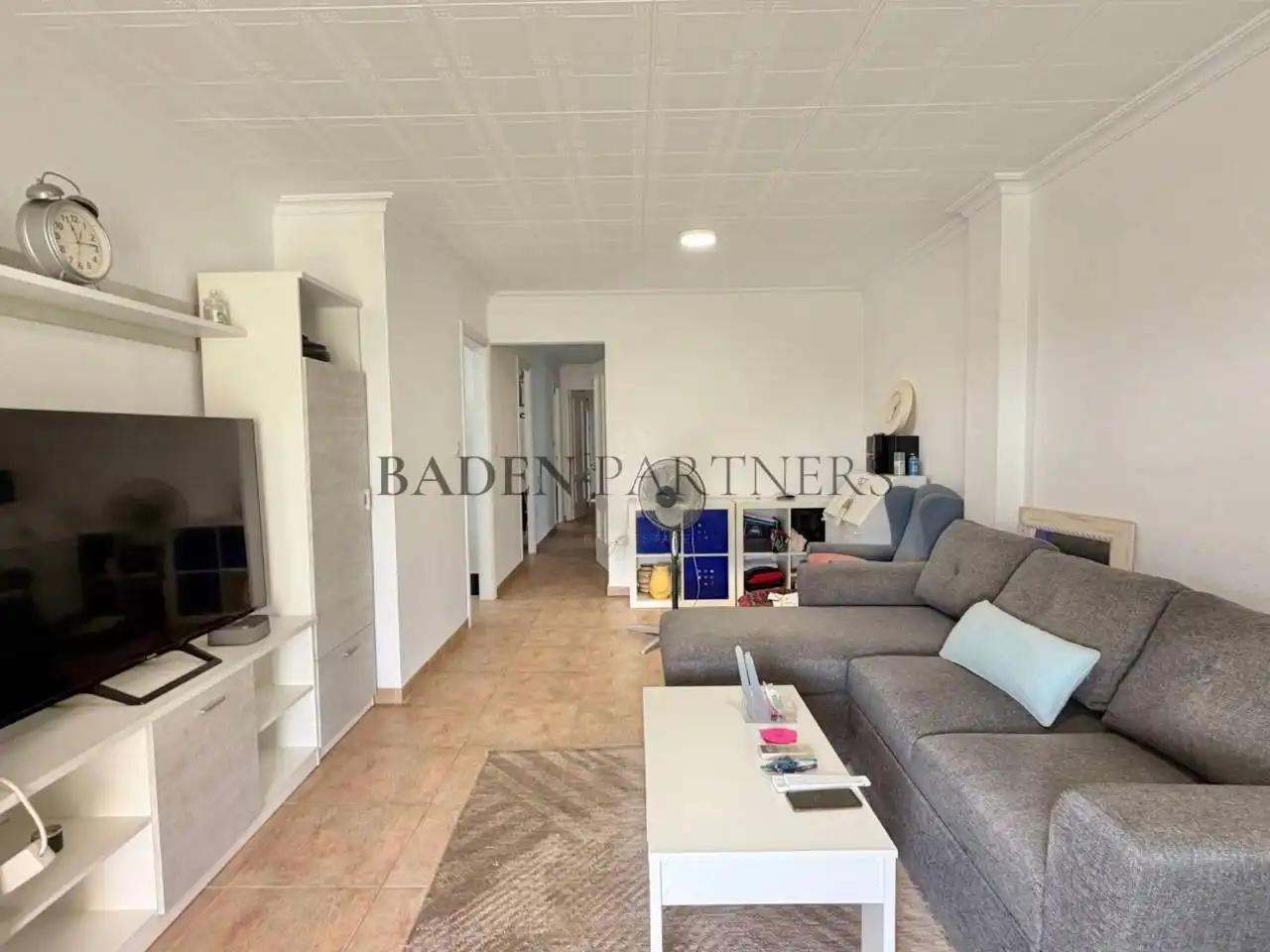 Living room of Attic for sale in Benicarló  with Terrace, Furnished and Balcony