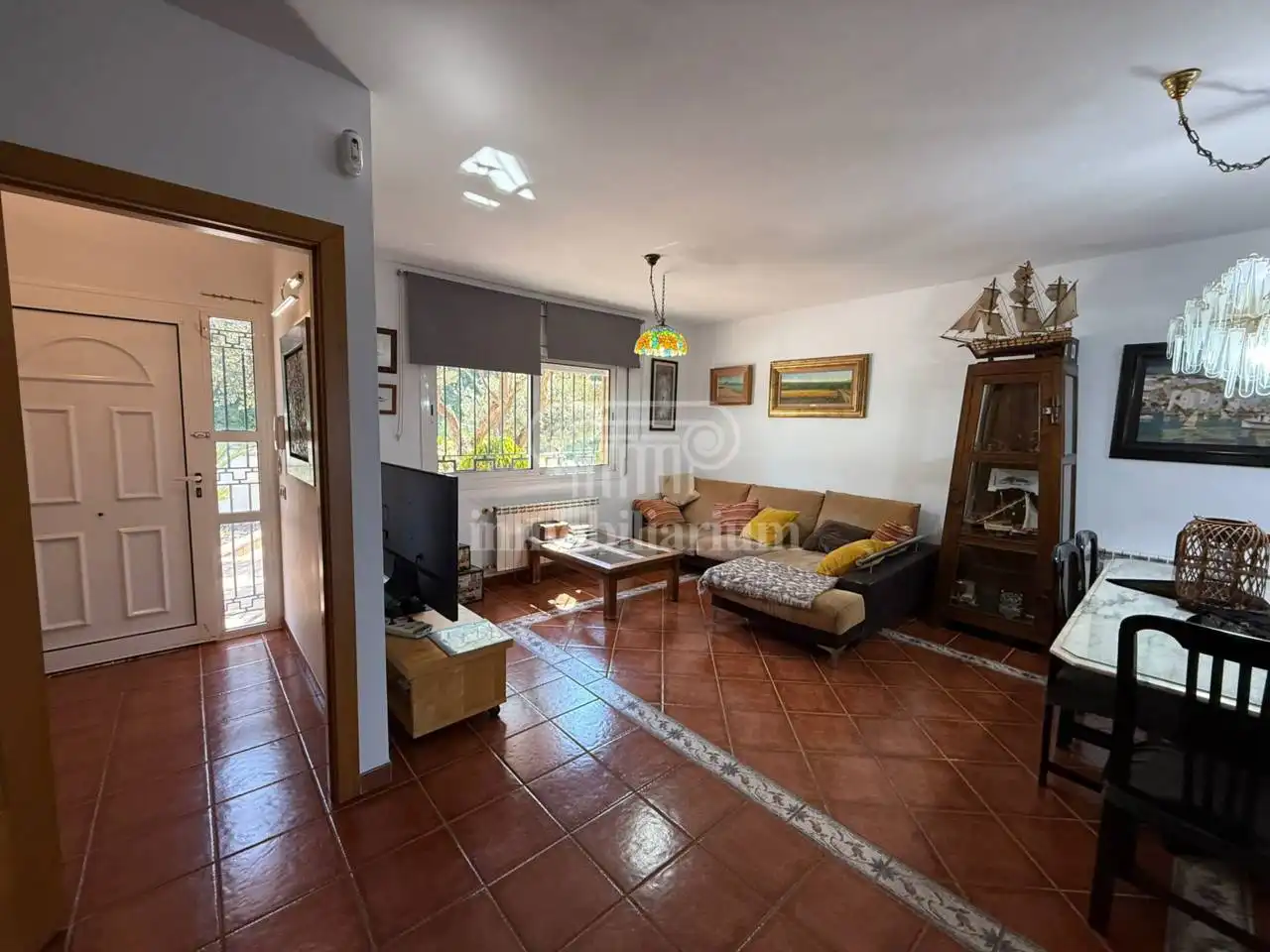 Sala d'estar de Casa o xalet en venda en Blanes amb Aire condicionat, Calefacció i Jardí privat