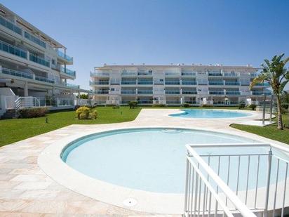 Swimming pool of Apartment for sale in Dénia  with Air Conditioner, Terrace and Swimming Pool