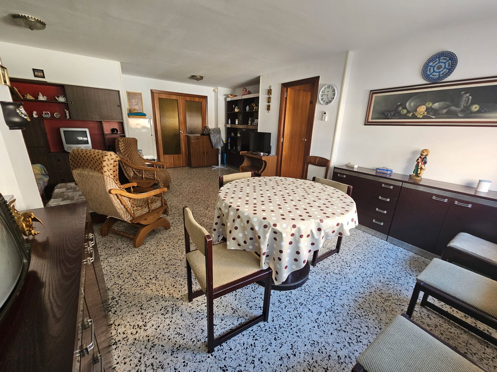 Sala d'estar de Pis en venda en Gandia amb Aire condicionat i Moblat