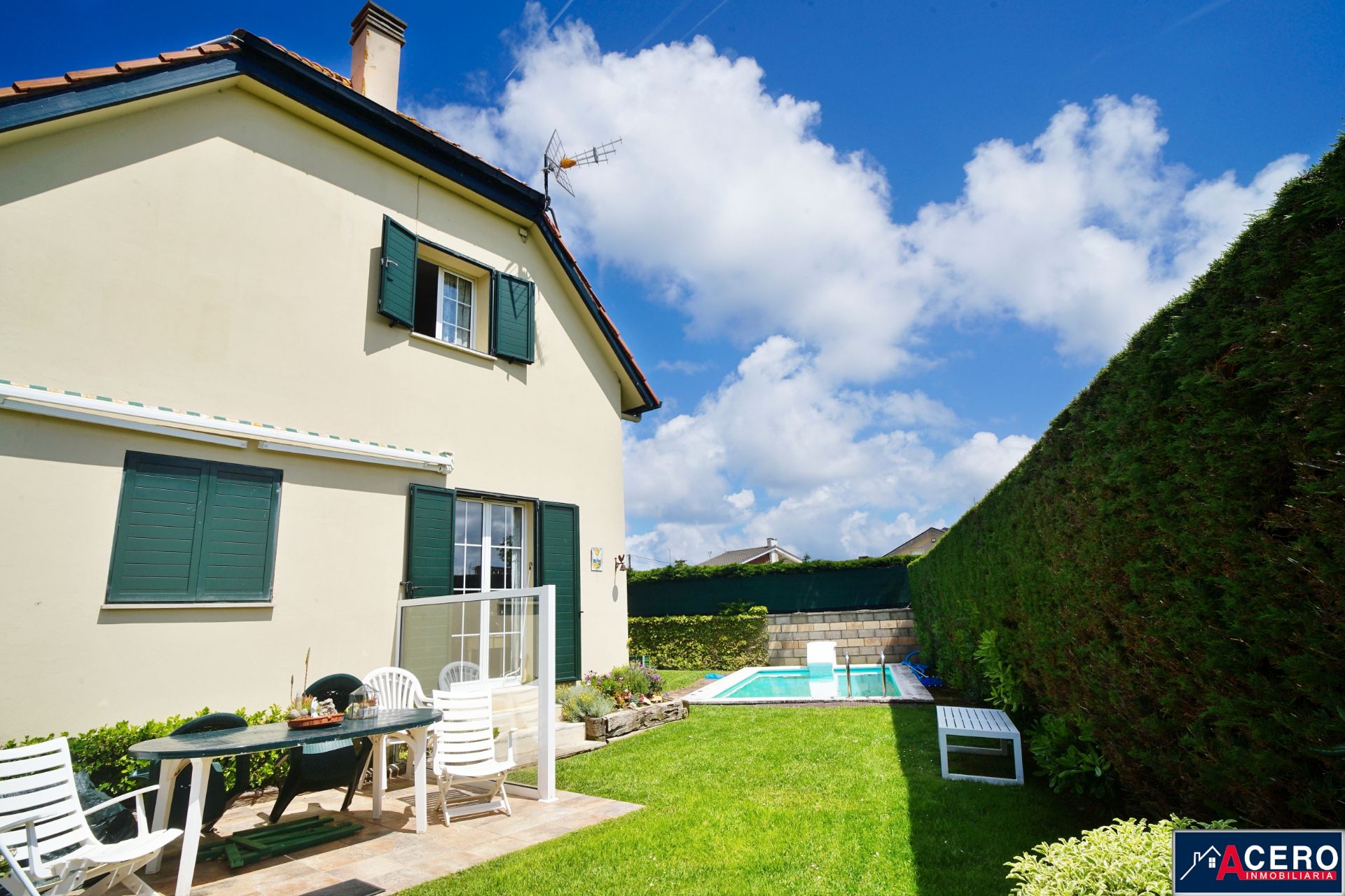 Garden of House or chalet for sale in Santa Cruz de Bezana  with Private garden, Parquet flooring and Terrace