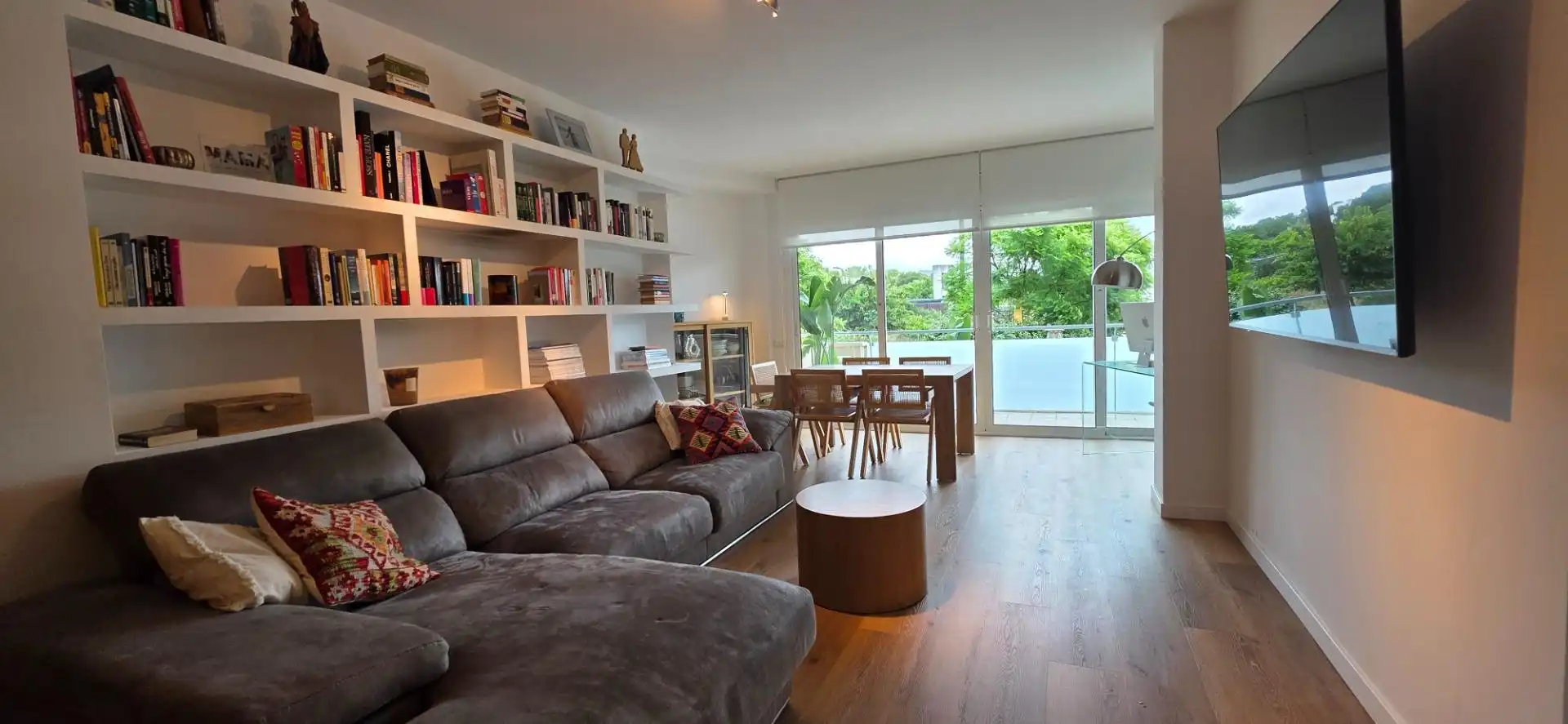 Sala de estar de Apartamento en venta en Sitges con Aire acondicionado, Calefacción y Jardín privado