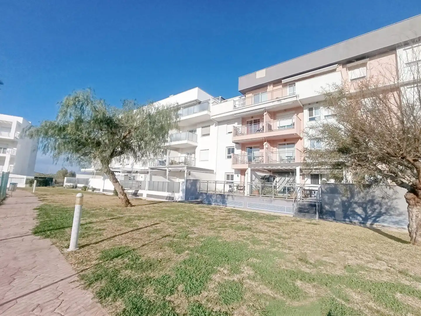 Exterior view of Flat for sale in Málaga  with Private garden, Terrace and Storage room