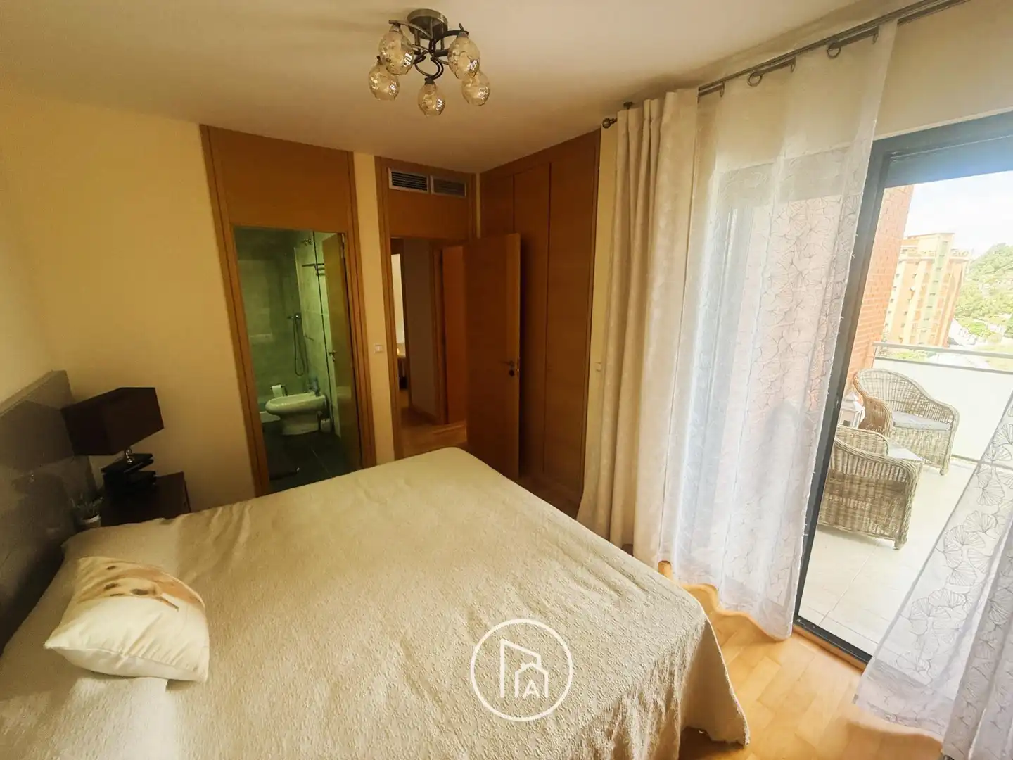 Bedroom of Flat for sale in Paterna  with Parquet flooring