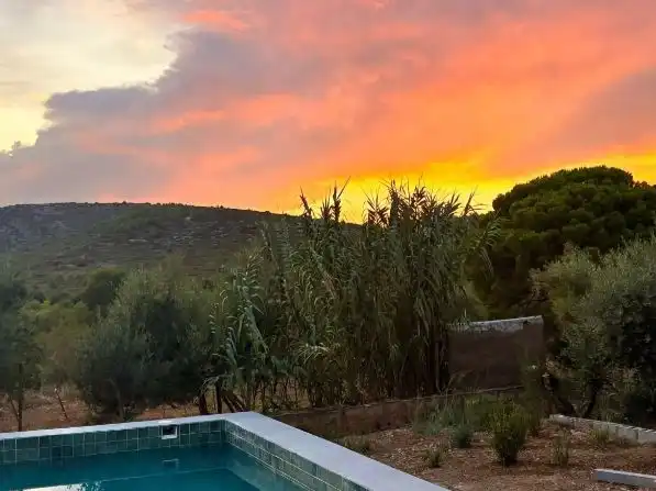 Vista exterior de Casa o xalet en venda en Benicarló amb Aire condicionat, Terrassa i Piscina