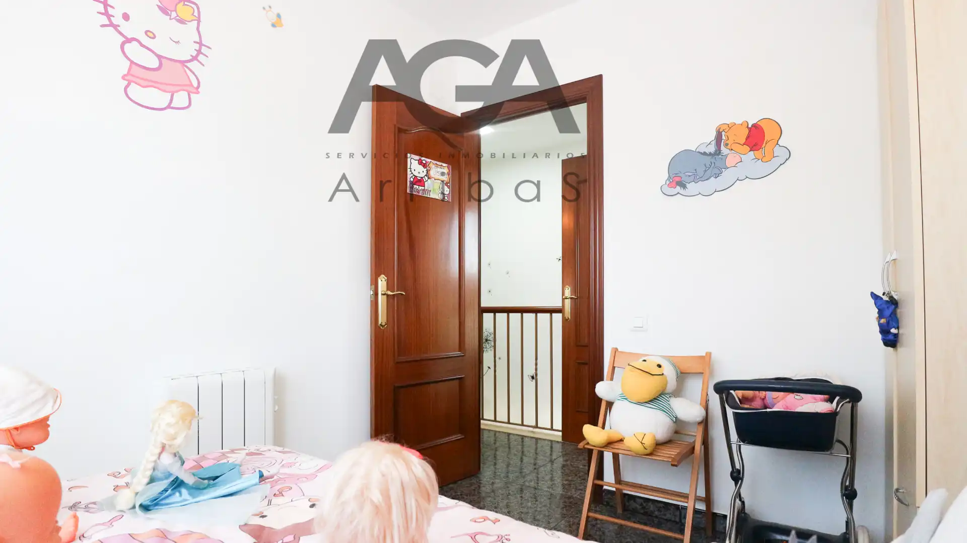 Dormitori de Casa o xalet en venda en Sant Cebrià de Vallalta amb Aire condicionat, Jardí privat i Terrassa
