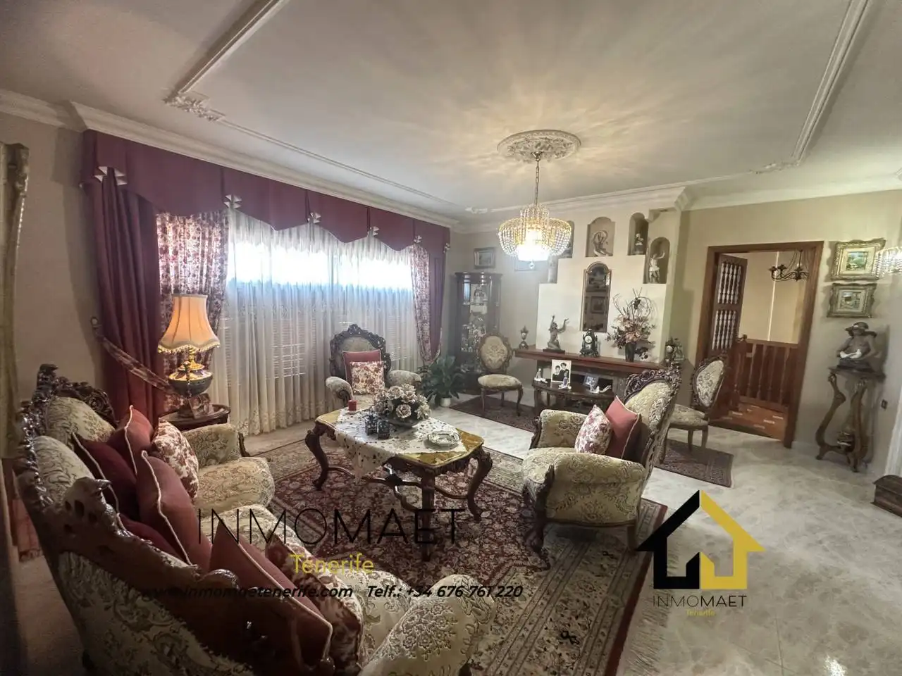 Sala de estar de Casa o chalet en venta en Icod de los Vinos con Aire acondicionado, Calefacción y Jardín privado