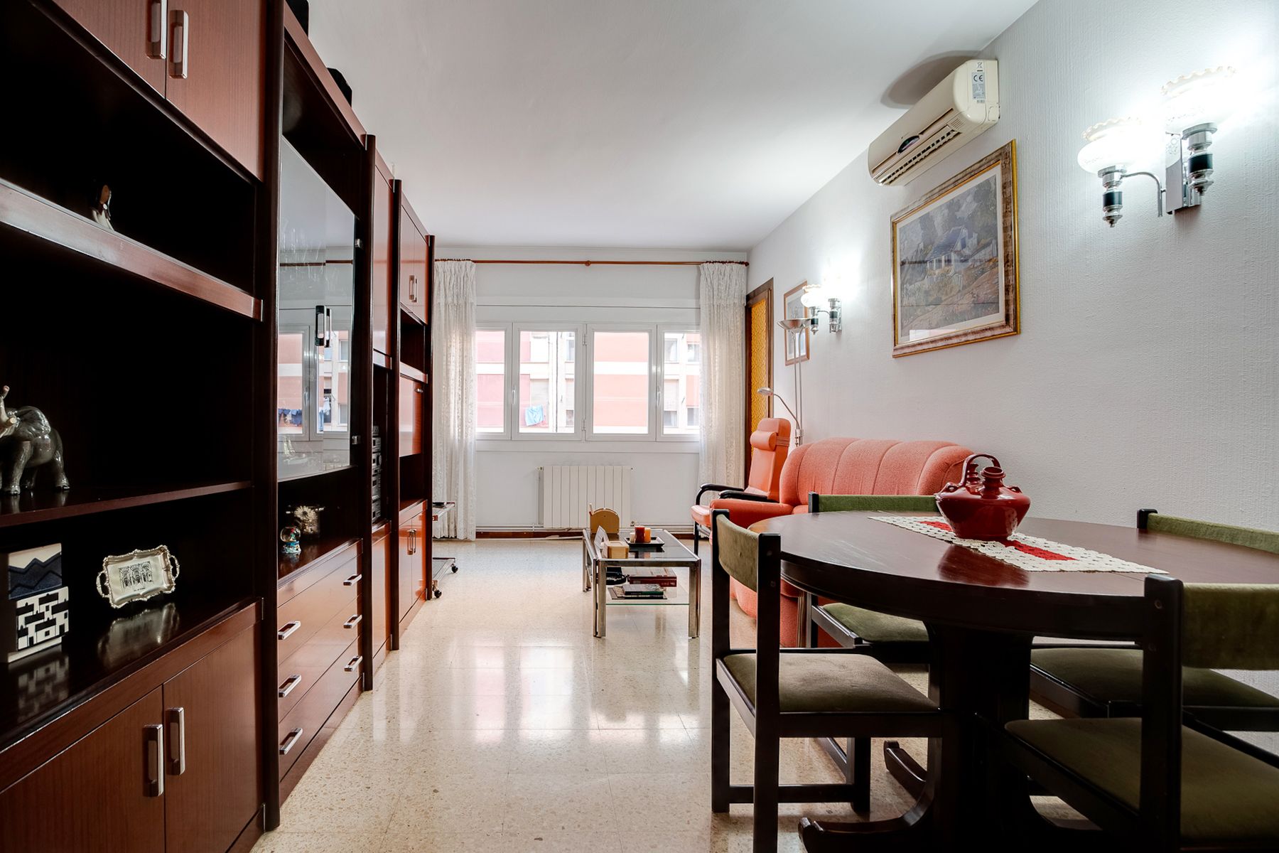 Bedroom of Flat for sale in  Barcelona Capital  with Heating and Balcony
