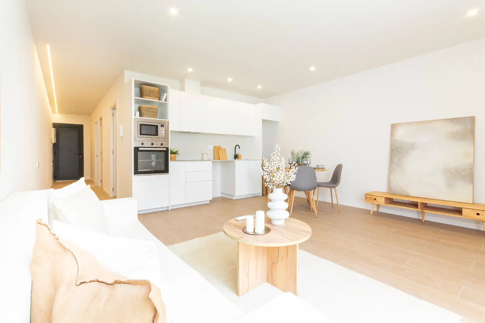 Living room of Houses for sale in Terrassa  with Heating, Parquet flooring and Oven
