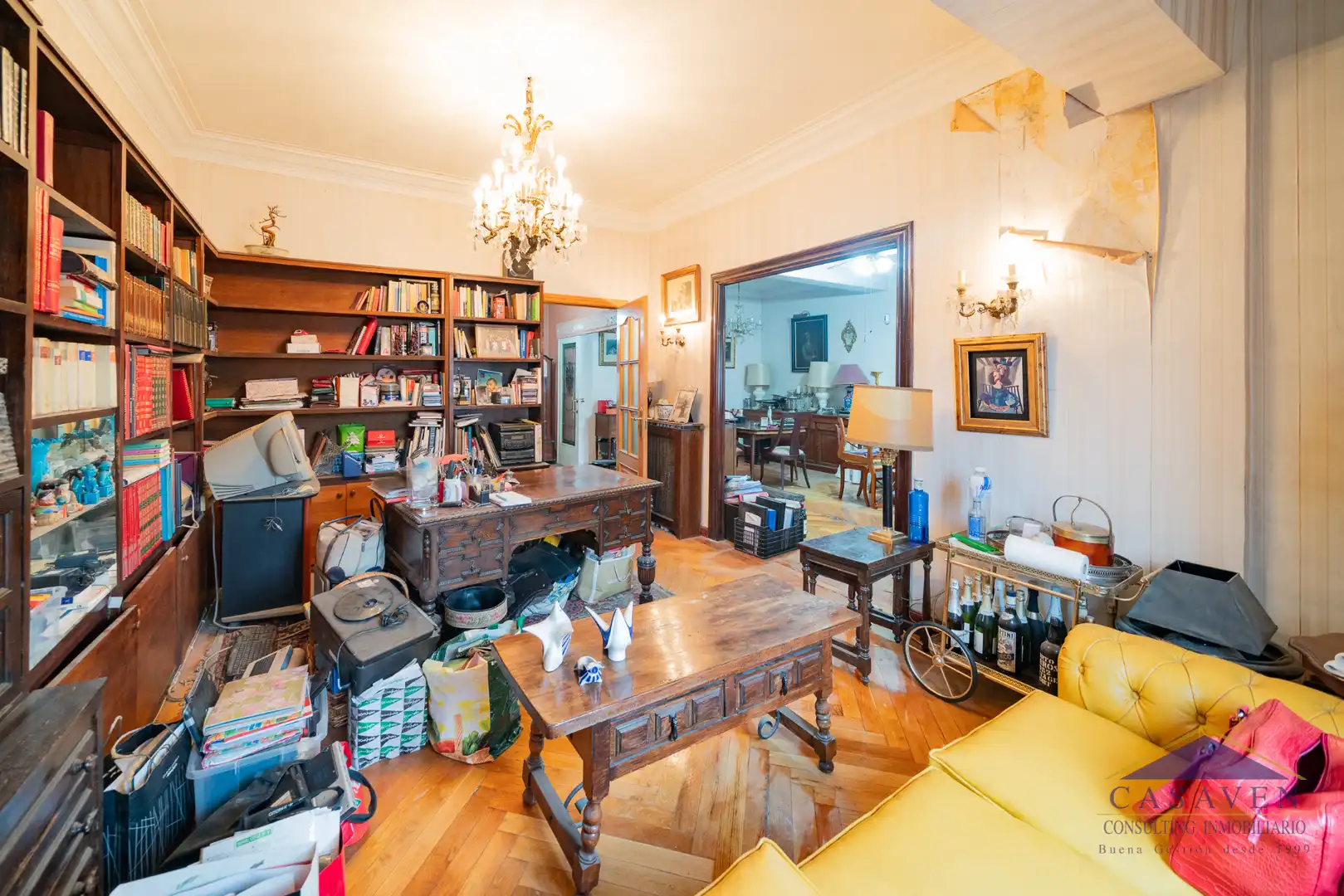 Wohnzimmer von Wohnung zum Verkauf in Madrid mit Heizung