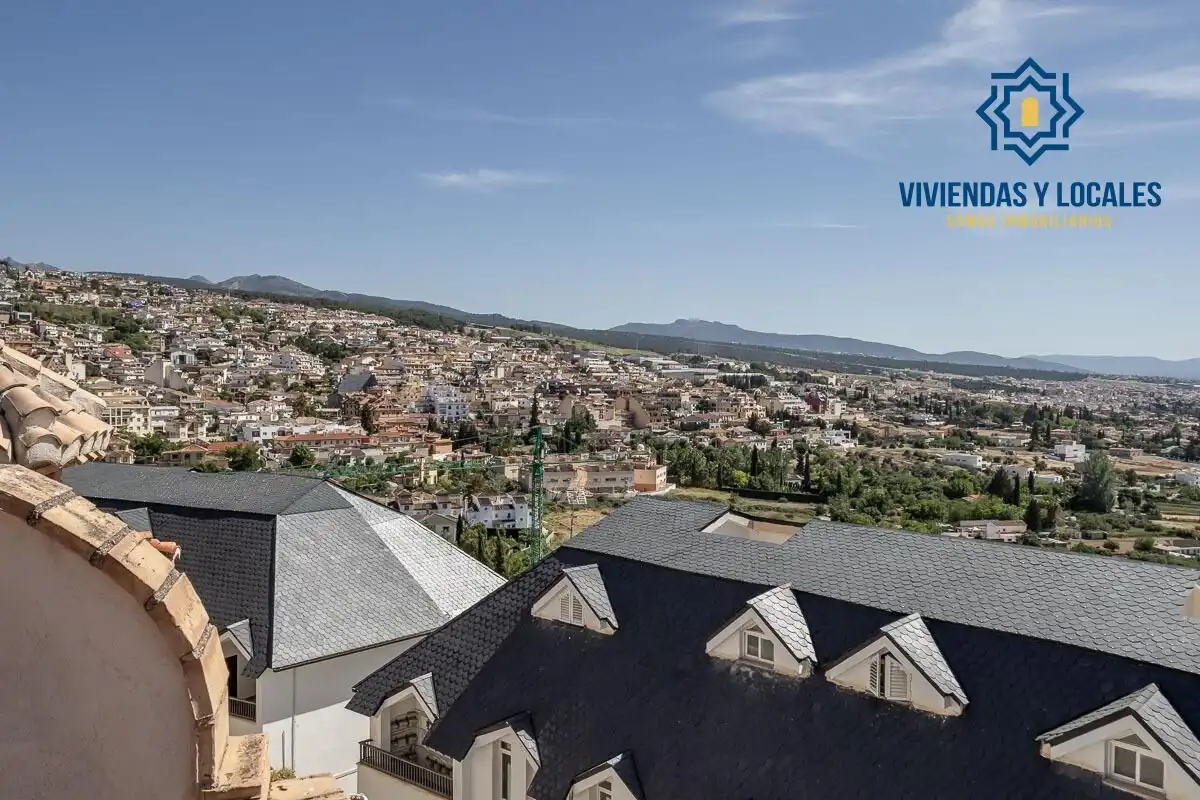 Vista exterior de Pis en venda en Monachil amb Aire condicionat i Moblat