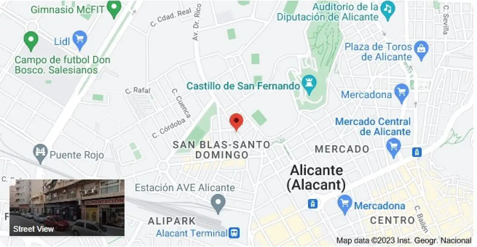 Vista exterior de Local de lloguer en Alicante / Alacant amb Aire condicionat
