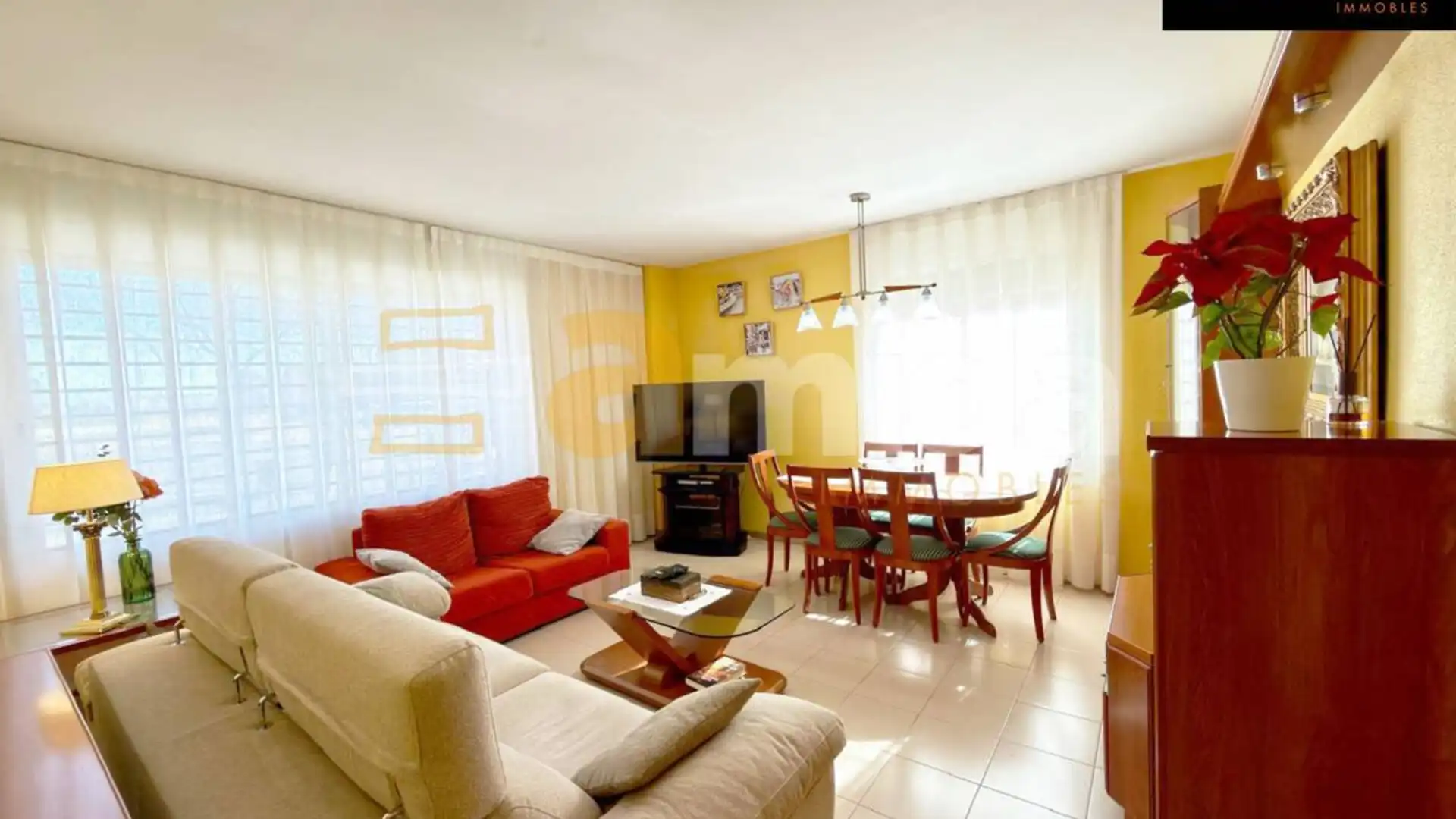 Sala d'estar de Pis en venda en Sabadell amb Aire condicionat i Calefacció