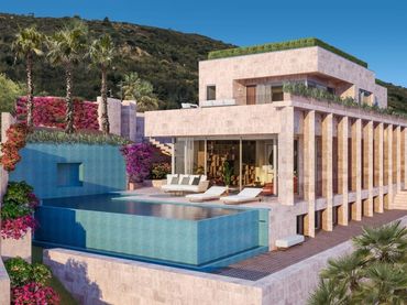 Villa con balcone in vendita a Torreguadiaro - San Diego