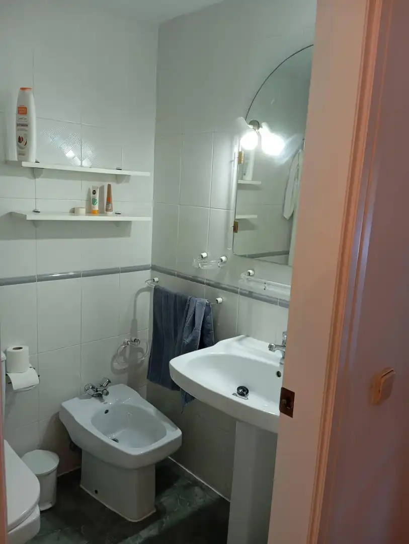 Bathroom of Flat for rent in Cullera  with Terrace, Storage room and Furnished