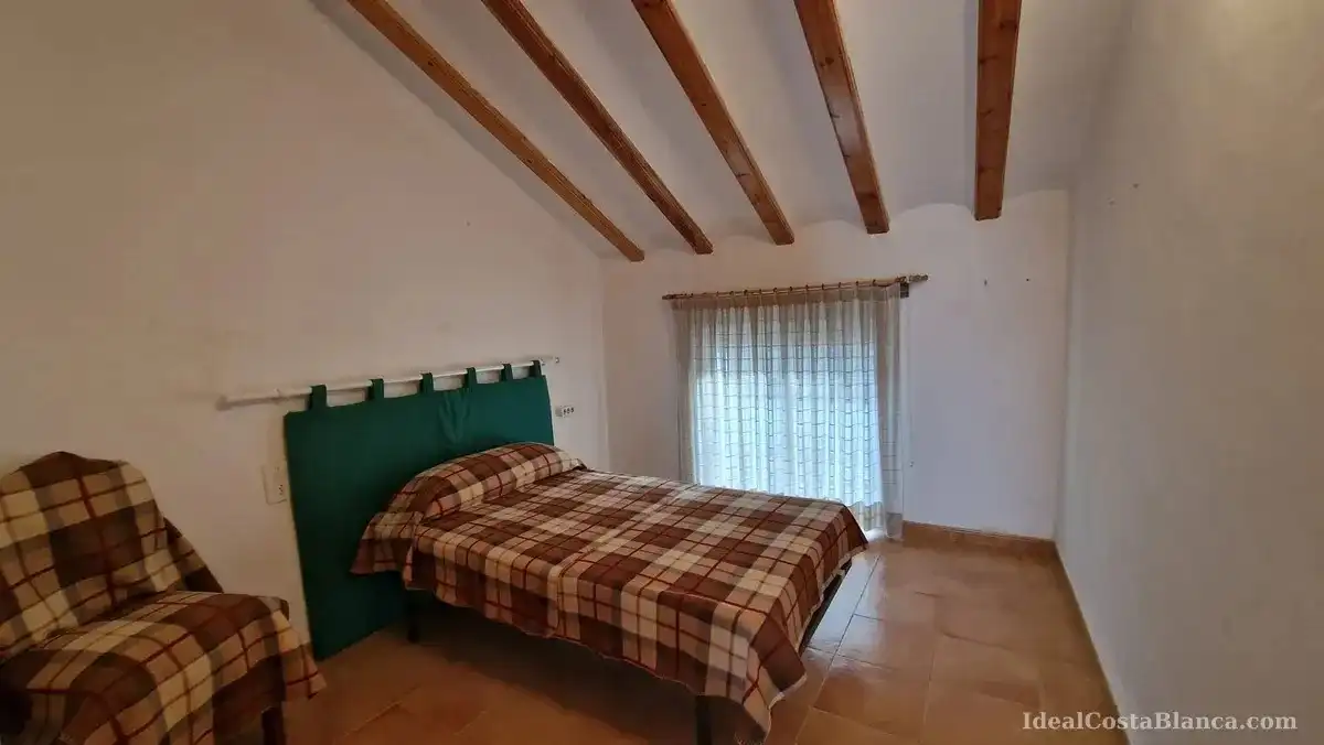 Schlafzimmer von Country house zur Miete in El Castell de Guadalest, Alicante