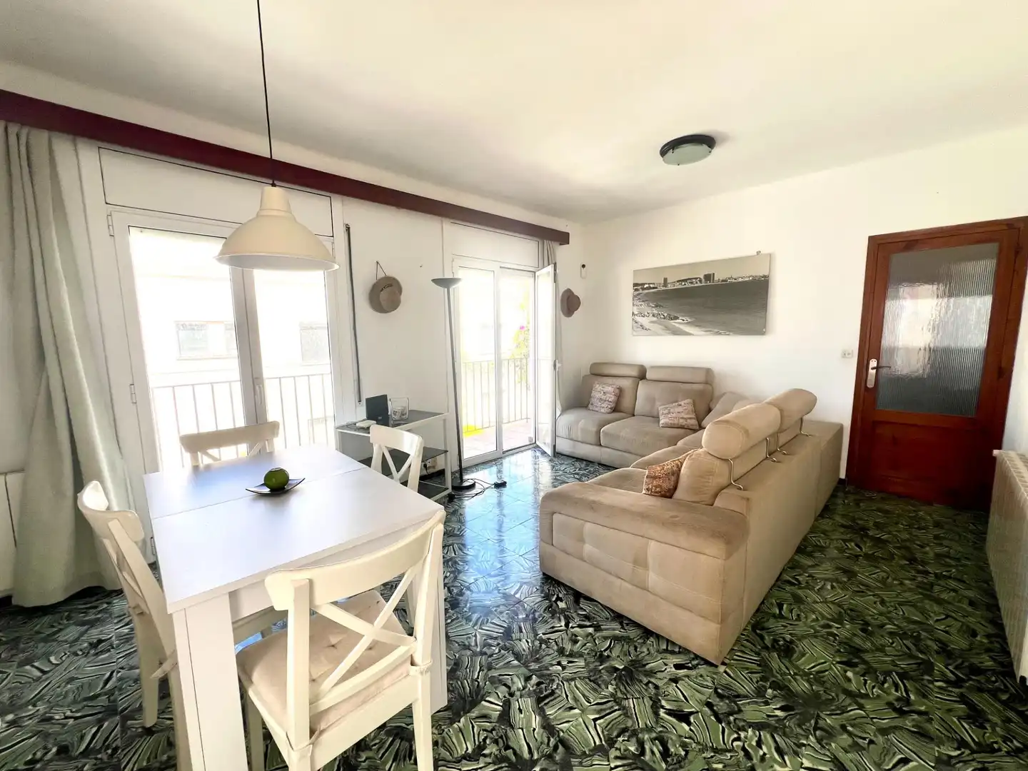 Living room of Flat for sale in Palamós  with Heating, Terrace and Storage room