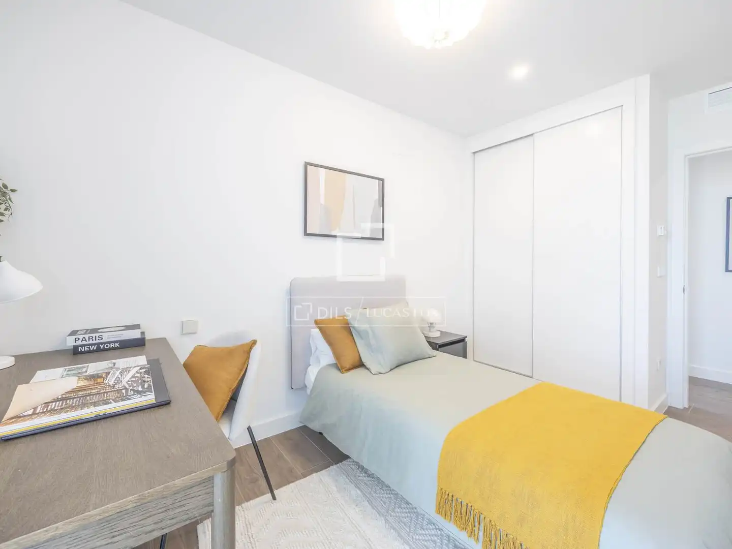 Schlafzimmer von Dachboden zum Verkauf in Valencia mit Klimaanlage, Heizung und Terrasse