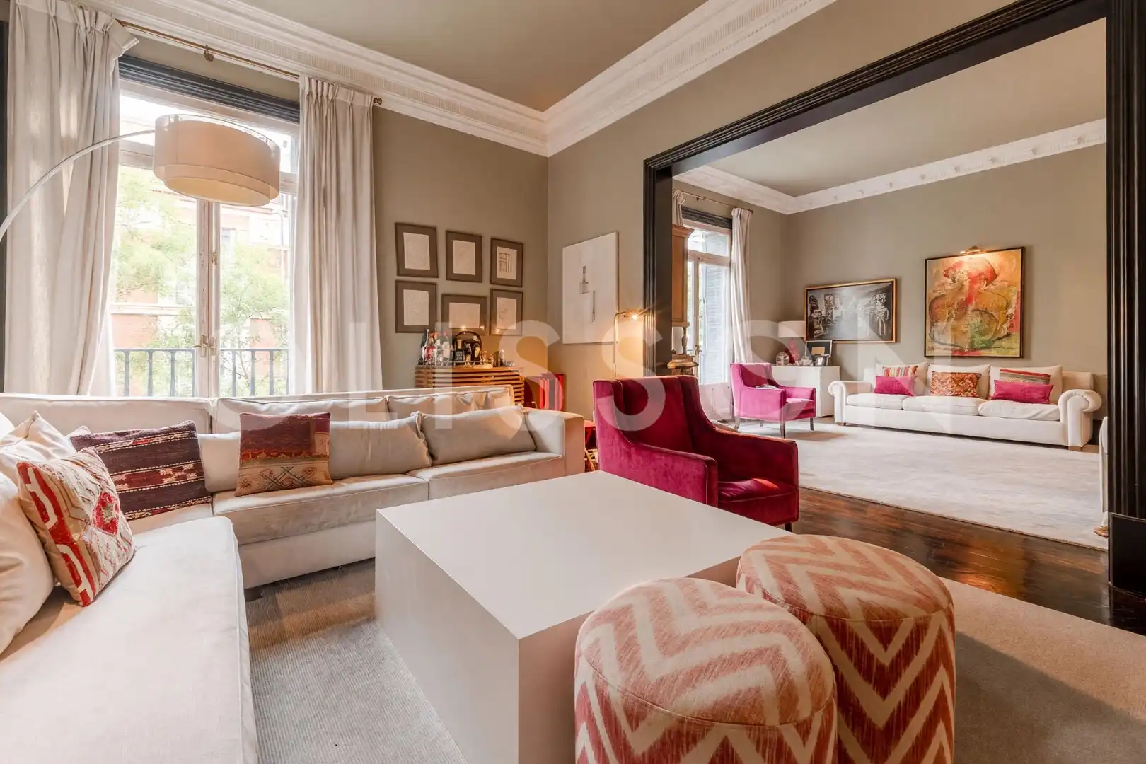 Wohnzimmer von Wohnung zum Verkauf in Chamberí